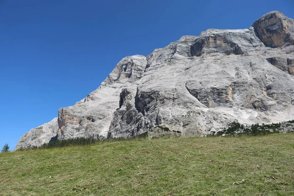 Val Badia Italy July 2022 Italian Dolomites Small Village Corvara — Foto Stock