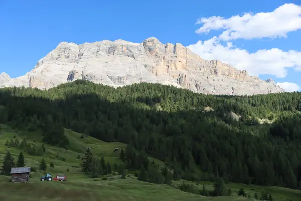 Val Badia Italy July 2022 Italian Dolomites Small Village Corvara — Stockfoto