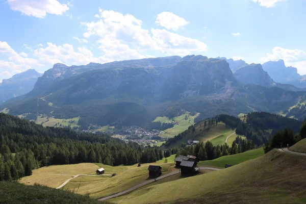 Val Badia Italy July 2022 Italian Dolomites Small Village Corvara — ストック写真