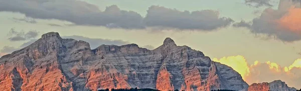 Val Badia Italy July 2022 Italian Dolomites Small Village Corvara — Stock Photo, Image