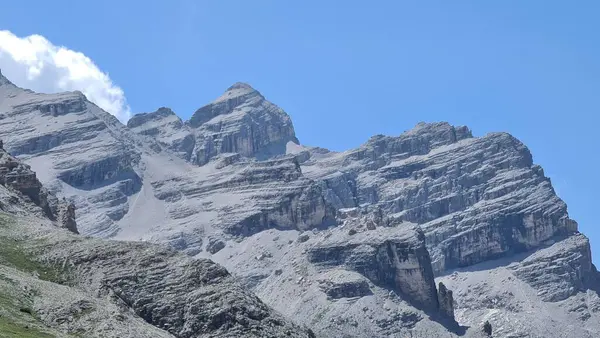 Val Badia Italy July 2022 Italian Dolomites Small Village Corvara — Fotografia de Stock