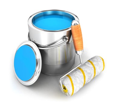 3D boya olabilir ve bir rulo fırça