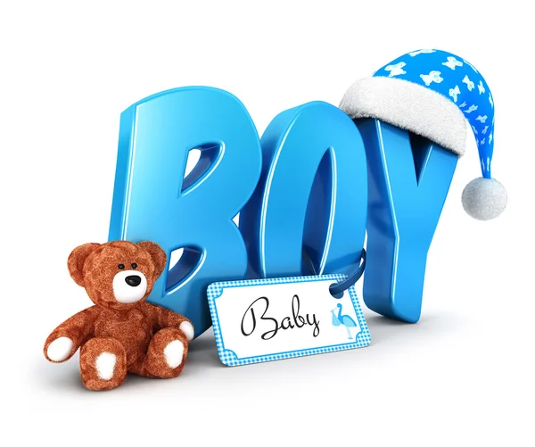 3d word boy concept — Stock Photo, Image
