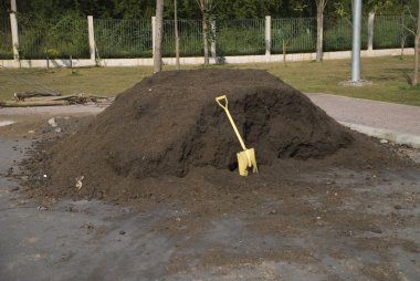 kürek kir Höyük yaslanmış