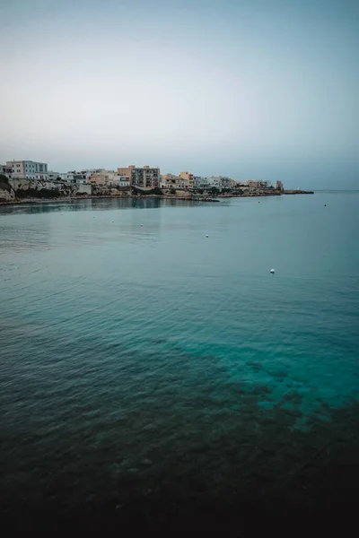 Ein Toller Blick Auf Otranto Abend — Stockfoto
