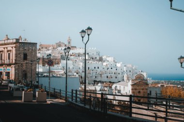 Beyaz şehrin muhteşem manzarası, ostuni.