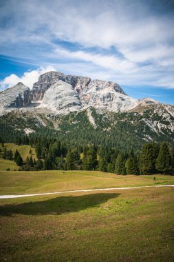 fantastic view on prato piazza and mount specie in trentino