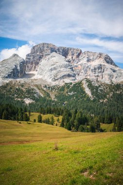 fantastic view on prato piazza and mount specie in trentino