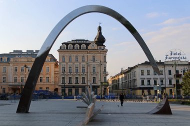 Krakow Polonya: Hotel Europejski ve Sky Hotel