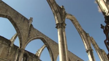 Carmo-kerk in Lissabon.