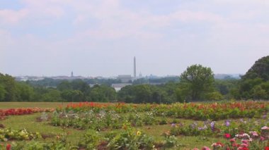 dan potomac, lincoln Anıtı, washington Anıtı ve ABD ile bir görünüm arasında Washington'da Binası capitol vurdu