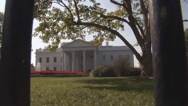 La Casa Blanca — Vídeo de stock