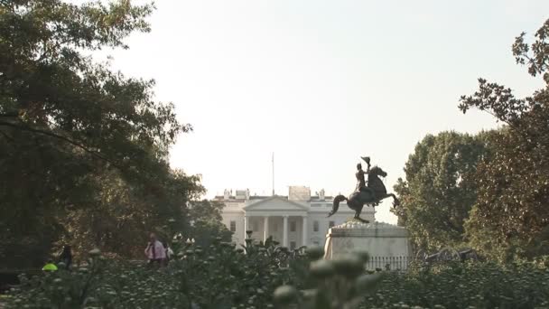 La Casa Blanca — Vídeo de stock