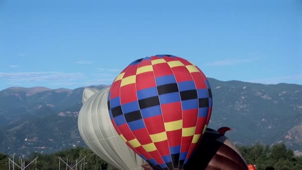 Globos de aire caliente — Vídeos de Stock