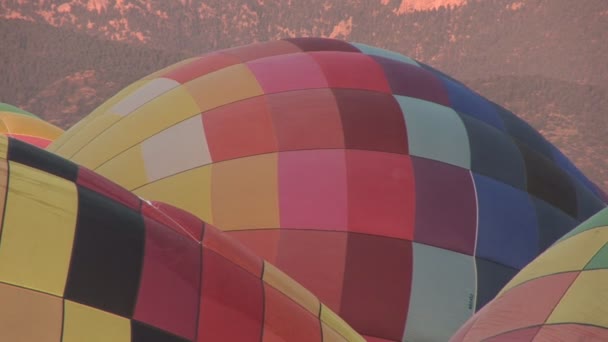 Globos de aire caliente — Vídeos de Stock