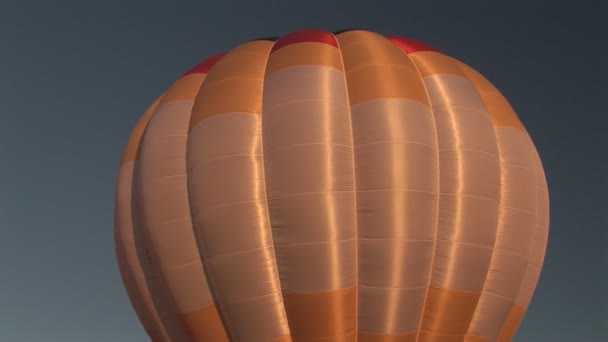 Globos de aire caliente — Vídeo de stock