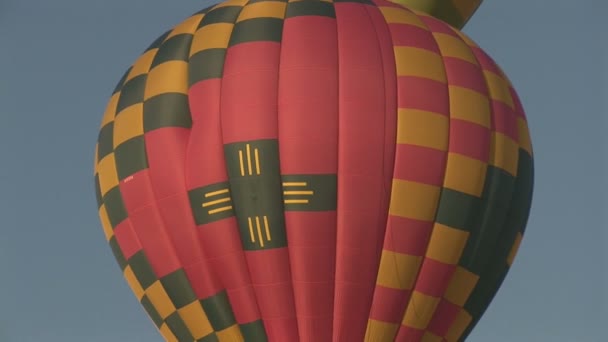 Heteluchtballon — Stockvideo