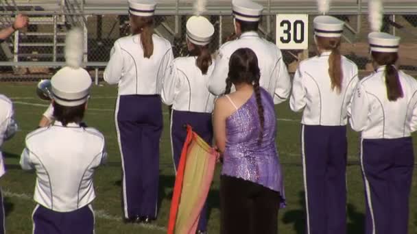 Marching Band — Stockvideo