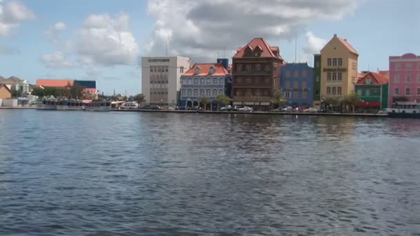 Willemstad, Nizozemské Antily — Stock video