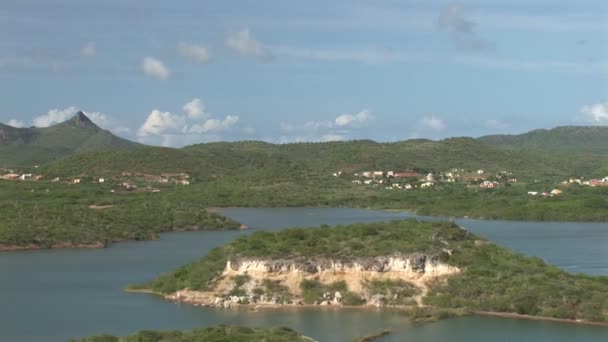 Na curacao, Nizozemské Antily. — Stock video