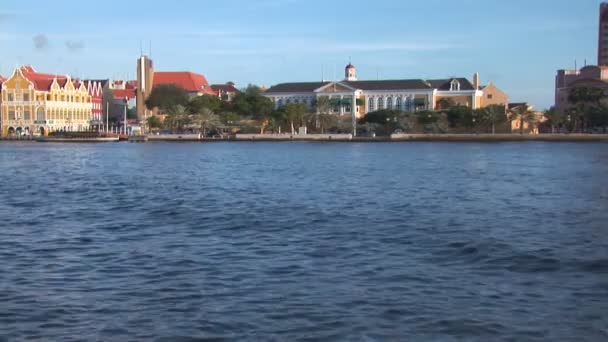 Willemstad, Niederländische Antillen — Stockvideo