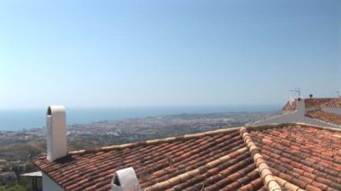 fuengirola, İspanya genel bakış vurdu. Costa del sol.