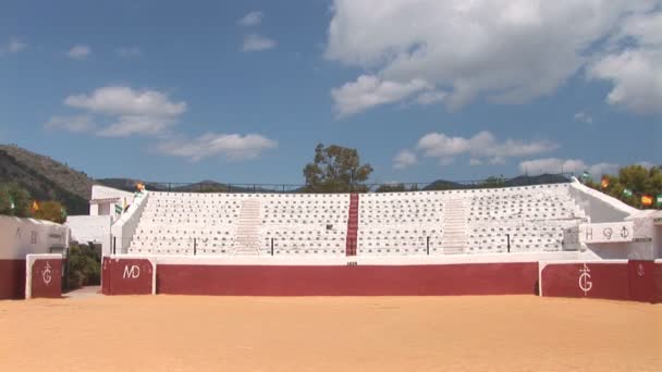 Arena di combattimento del toro — Video Stock