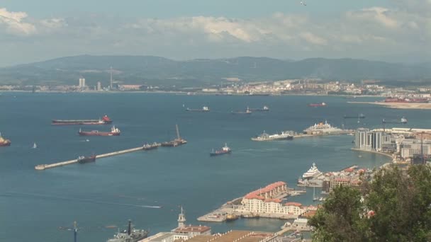 Gibraltar — Stockvideo