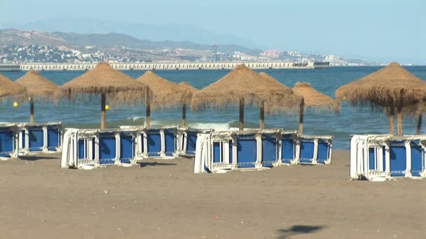 Playa vacía — Vídeos de Stock