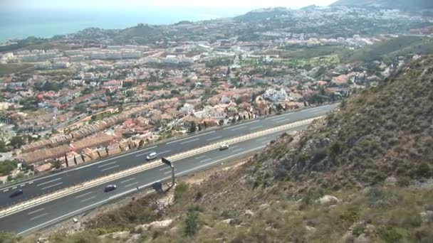 Disparo desde un teleférico — Vídeos de Stock