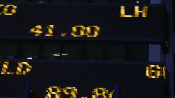 Χρηματιστήριο ticker — Αρχείο Βίντεο