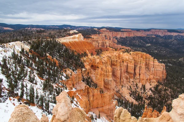 Bryce Canyon in winter — Stock Photo, Image