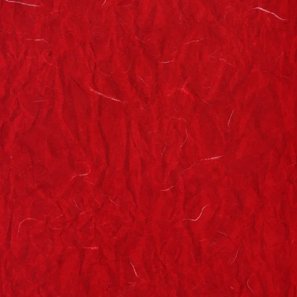 Textura de papel de arroz arrugado rojo viejo —  Fotos de Stock