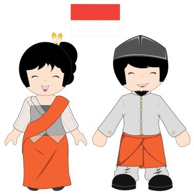 Endonezya geleneksel kostüm