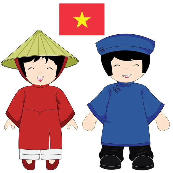 越南传统服饰 — 图库照片#