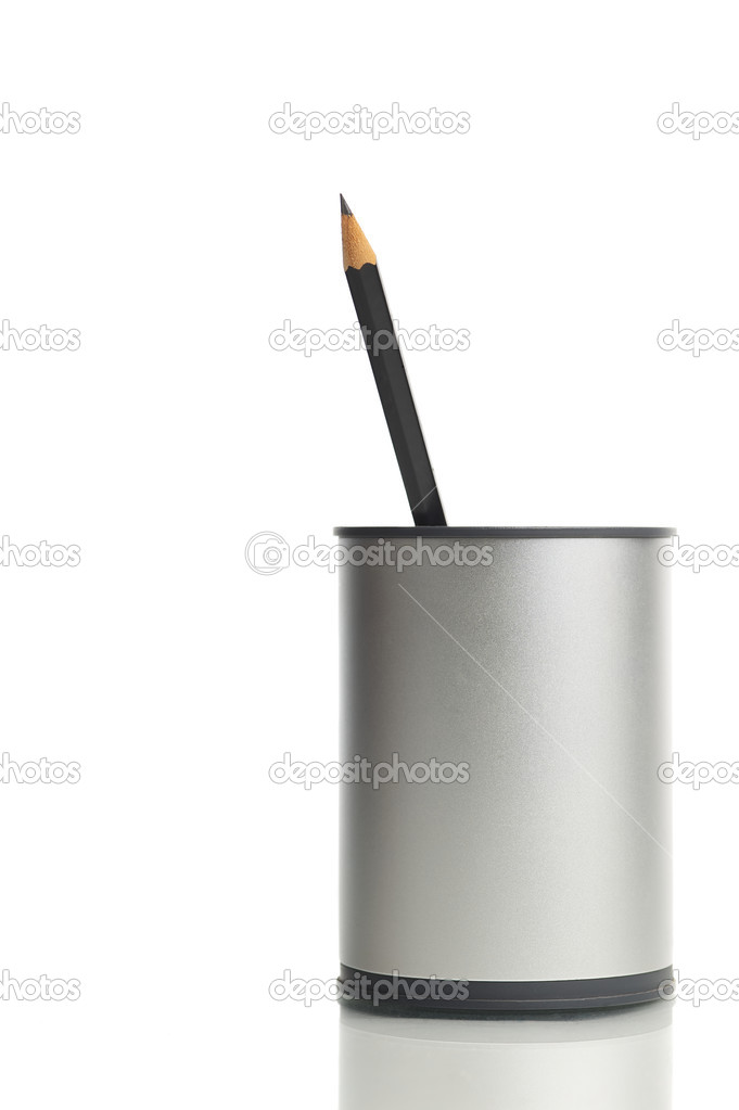 Box with the last pencil
