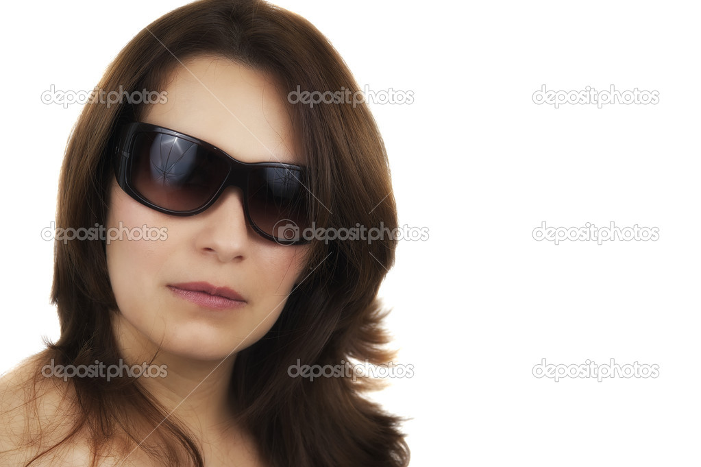 Woman with sunglasses