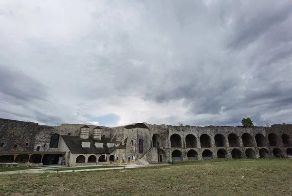 Срібний Золотий Музей Всередині Замку Місті Іоанна Греція — стокове фото