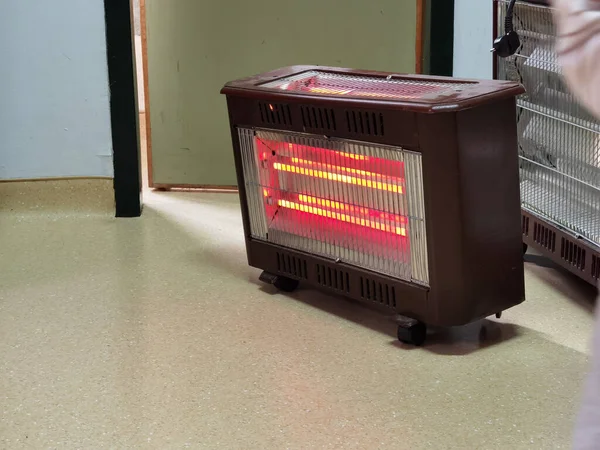 Aparato Calefacción Eléctrica Para Hogar Interior Brillante —  Fotos de Stock