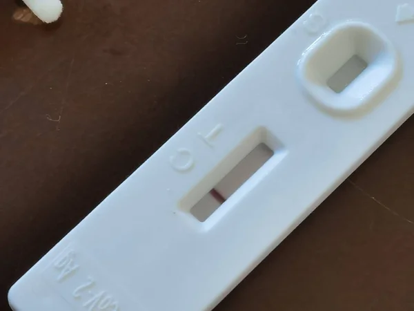 Self Test Covid Coronavirus Prevention Antigen Testing Schoo — Stock Fotó