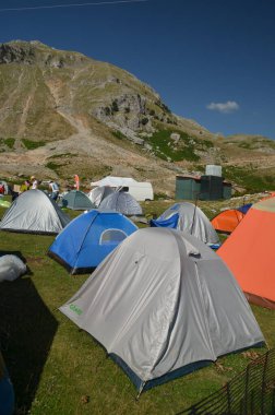 tent tents mountain camping in theodoriana village greece
