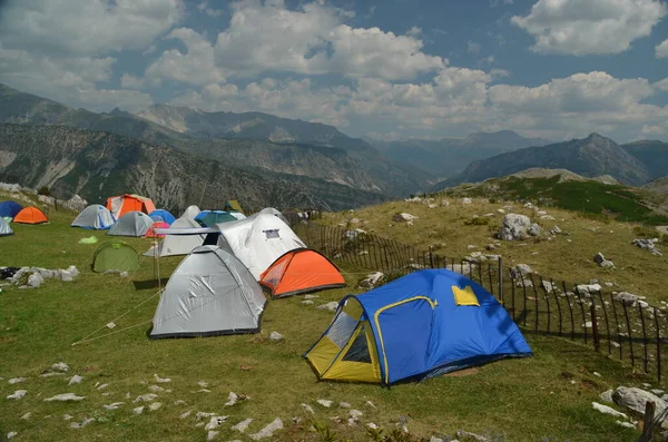 tent tents mountain camping in theodoriana village greece