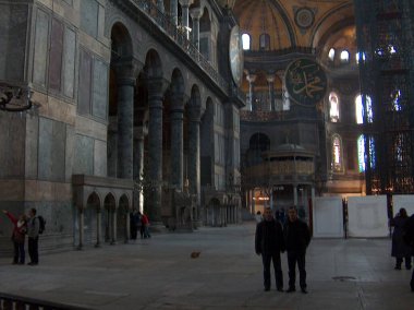 Agia Sofia Bizans Hıristiyan Ortodoks Kilisesi Constantinopole istanbul hindisi 