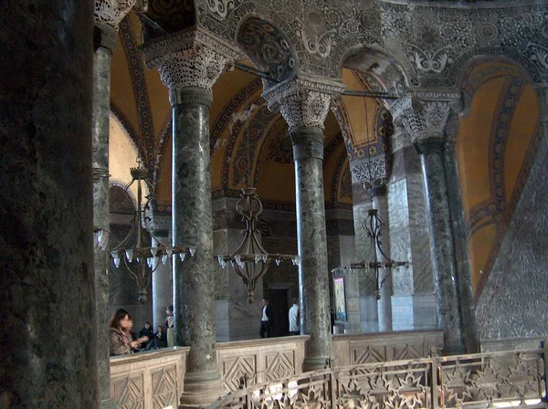 Agia Sofia Byzantine Keresztény Ortodox Templom Constantinopole Istanbul Pulyka — Stock Fotó