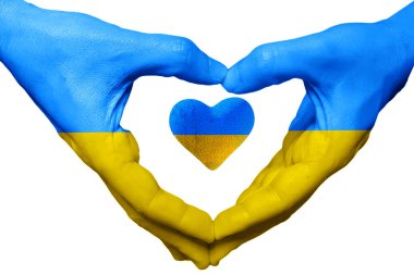 Ukrayna, kalp gibi el bağışlarını desteklemeye yardım eder.