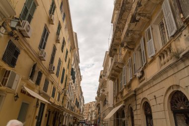 Korfu ya da kekrira şehir merkezi Yunanistan 'da görülmüş.