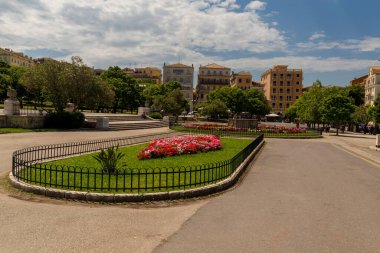 Korfu ya da kekrira şehir merkezi Yunanistan 'da görülmüş.