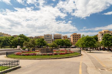 Korfu ya da kekrira şehir merkezi Yunanistan 'da görülmüş.
