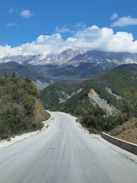 Tzoumerka Mountains Spring Season Arta Perfecture Greece Vourgareli Viillage — Stock Photo, Image