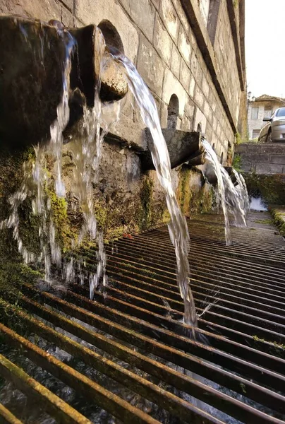 Vourgarelii Dorf Arta Perfektion Griechenland Der Wintersaison Fauna Wasserhahn Traditionell — Stockfoto